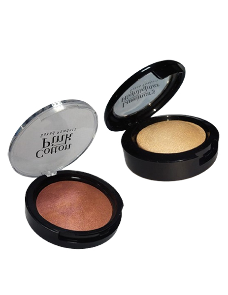 Baked powders